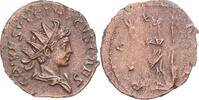 Antoninianus Coin, Tetricus II, Gaul, Billon, RIC:248 -