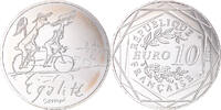 France 10 Euro Paris, Sempé Égalité Été, Silver -