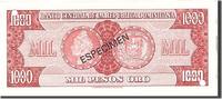 Dominican Republic 1000 Pesos Oro Banknote, Undated, KM:173s1 -