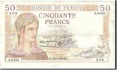 France 50 Francs Banknote, 1938-04-28, Fayette:18.12, KM:85b -