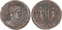 Follis Coin, Constantine II, Lugdunum, Bronze -