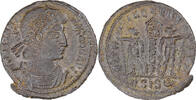 Follis Coin, Constantine II, Siscia, Bronze -