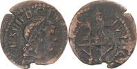 Spain Seiseno Coin, Louis XIV, Barcelona, Copper -