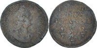France Liard Coin, Louis XVI, Troyes, Copper -