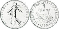 France 1 Franc Coin, Semeuse, Paris, série FDC, Nickel -