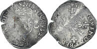 France Douzain aux croissants Coin, Henri II, Troyes -