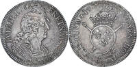 France Ecu aux Insignes Coin, Louis XIV, Uncertain Mint, réformé -