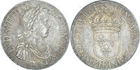 France Écu à la mèche longue Coin, Louis XIV, Bordeaux, Variety -