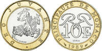 Monaco 10 Francs Coin, Rainier III, ESSAI, Bi-Metallic -