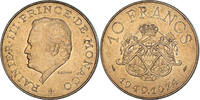 Monaco 10 Francs Coin, Rainier III -