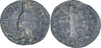 Follis Coin, Maximinus II, Antioch, Tyche, Bronze -