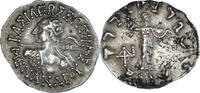 Drachm Coin, Menander, Pushkalavati ?, Silver -