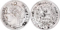 France 20 Centimes Coin, Cérès, Paris, Silver, KM:758.1 -