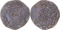 Spanish Netherlands Korte Coin, Philip II, Uncertain Mint, Copper -