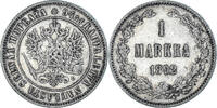 Finland Markka Coin, Alexander III, Helsinki, Silver, KM:3.2 -
