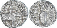 Drachm Coin, Azes II, Silver -