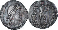 Follis Coin, Valens, Arles, Bronze, RIC:16b -