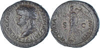 Dupondius Coin, Nero, Lugdunum, Bronze, RIC:412 -