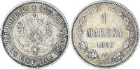 Finland Markka Coin, Alexander III, Helsinki, Silver, KM:3.2 -