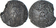 Follis Coin, Gratian, Lugdunum, Bronze -