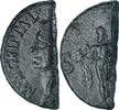 1/2 As Coin, Agrippa, Rome, posthumous, Bronze, RIC:58 -