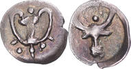 Obol Coin, Calabria, Tarentum, Silver, SNG-Cop:1065, HN -