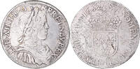 France 1/2 Écu à la mèche longue Coin, Louis XIV, Limoges, Variety -