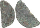 1/2 As Coin, Augustus & Agrippa, Nîmes, Bronze -
