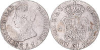 Spain 4 Réales Coin, Joseph Napolean, Madrid, Silver -