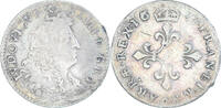 France 4 Sols des Traitants Coin, Louis XIV, Paris, Silver -