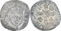 France Douzain aux croissants Coin, Henri II, Grenoble -