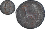 Dupondius Coin, Nero, Lugdunum, Bronze, RIC:597 -