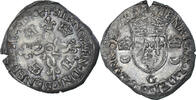 France Douzain aux croissants Coin, Henri II, Poitiers -