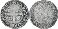 France Douzain aux deux H Coin, Henri IV, Bayonne, 3rd type -