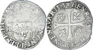 France Douzain aux deux H Coin, Henri IV, Bayonne, 3rd type -