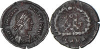 Follis Coin, Gratian, Cyzicus, Bronze, RIC:22a -