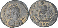 Follis Coin, Gratian, Cyzicus, Bronze, RIC:14a -