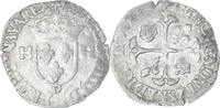 France Douzain aux deux H Coin, Henri IV, Lyon, 2nd type -