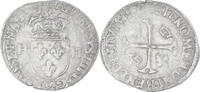 France Douzain aux deux H Coin, Henri IV, Clermont-Ferrand, 5th type -