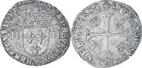 France Douzain aux deux H Coin, Henri IV, Clermont-Ferrand, 5th type -