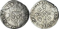 France Douzain aux croissants Coin, Henri II, Limoges -