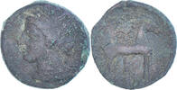 Æ Unit Coin, Zeugitana, Carthage, Bronze, SNG-Cop:109 -
