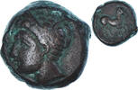 Æ Unit Coin, Zeugitana, Carthage, Bronze -