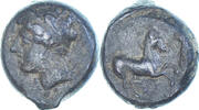 Fraction Æ Coin, Zeugitana, Carthage, Bronze -