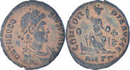 Follis Coin, Theodosius I, Antioch, Bronze, RIC:47c -
