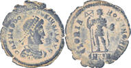 Follis Coin, Theodosius I, Uncertain Mint, Bronze -