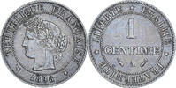 France Centime Coin, Cérès, Paris, Bronze, KM:826.1 -