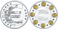 Vatican betaalpenning 10 ANS DE L'EURO, Bi-Metallic -