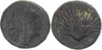 Æ Biunx Coin, Apulia, Luceria, Bronze, HN Italy:681 -