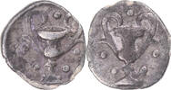 Obol Coin, Calabria, Tarentum, Silver, HN Italy:1076 -